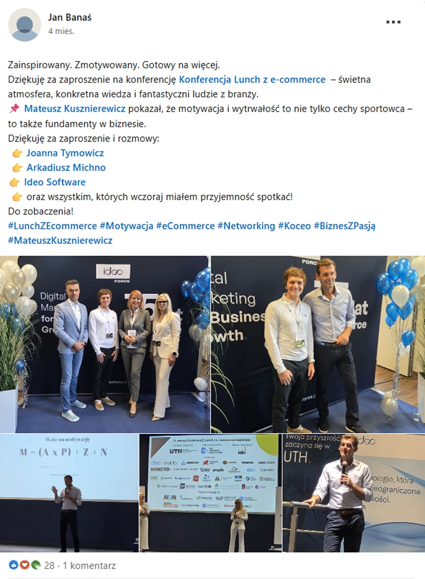 Opinia uczestnika konferencji